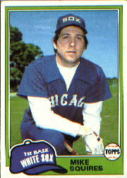 1981 Topps Baseball Cards      292     Mike Squires